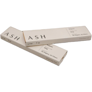 ASH Classic Ash <b>Rolling</b> Paper 110x44mm S-King Size, suitable for cigar rollrs and tobacco <b>rolling</b> papers. - Product Image 1