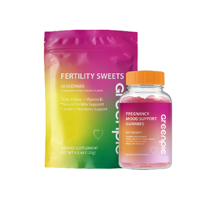 ירעוגת פריון מותאם אישית אורגני תוספי תזונה טעם מותאם אישית ויטמין b6 & אבץ מתקפל פוריות - Product Image 6