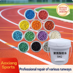 Adhesivo de Poliuretano PU para Unir y Mezclar Gránulos de Caucho EPDM, Resistente a los Impactos y a los Rayos UV, para Pisos Deportivos - Product Image 4