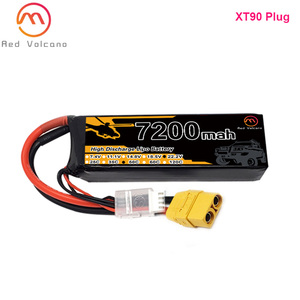 แบตเตอรี่ลิเธียมโพลิเมอร์ LVNCELL คุณภาพสูง ความจุ 7200mAh 60C 14.8V 4s  แพ็คแบตเตอรี่ 500 รอบการใช้งาน - Product Image 3