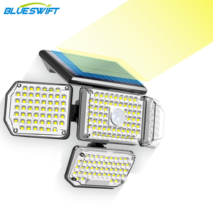Solar LED Spot Flutlicht Solar Flutlicht mit Bewegungs <span class=keywords><strong>sensor</strong></span> Solar Flutlichter Outdoor wasserdichte LED - Product Image 1
