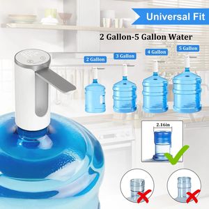 Affichage LED chaud distributeur d'eau bouton tactile pompe à eau potable affichage LED type C charge pliable distributeur d'eau maison - Product Image 6