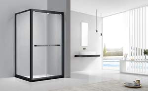 Hôtel salle <span class=keywords><strong>de</strong></span> bain rectangle mur sexy salle <span class=keywords><strong>de</strong></span> <span class=keywords><strong>douche</strong></span> debout portes <span class=keywords><strong>de</strong></span> <span class=keywords><strong>douche</strong></span> en verre et accessoires - Product Image 5