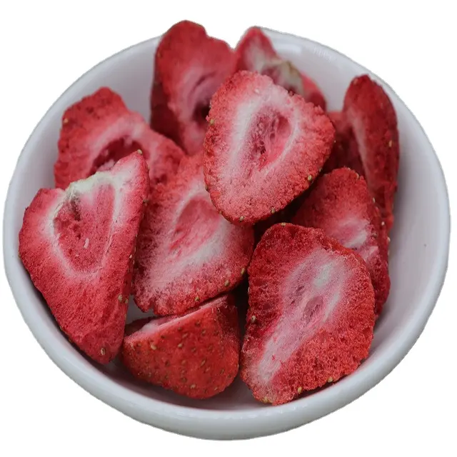 Fraises sèches de fruits, 10 pièces, pour jus de fraise, tranches