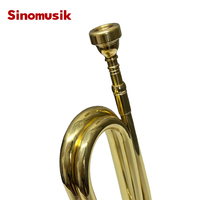 Sinomusik Brand Yellow Brass Bugle Musical Instruments for Sale