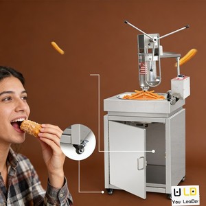 Machine à churros électrique et accessoires pour les activités de carnaval et les banquets de mariage - Conception intégrée en acier inoxydable - Product Image 6