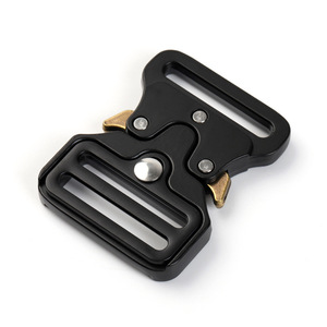 Hebilla de liberación lateral de 32 mm de aleación de zinc negra duradera para bolsos - Product Image 1