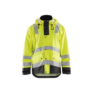 BLAKLADER - 430220033399M Veste de pluie Hi-Vis Niveau 2 Jaune/Noir-EAN 7330509570517 PROTECTION TOUS TEMPS - Product Image 1