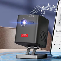 Draagbare Mini Projector voor Thuisbioscoop Android 180ANSI 3D LED 5G WIFI Buiten DLP Smart Projector C1000 8000mAh Batterij