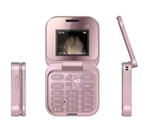 I17pro vỏ sò Dual Sim điện thoại với 1.77-inch tính năng bàn phím tiếng Tây Ban Nha và pháp điều hành ngôn ngữ lật điện thoại di động - Product Image 1