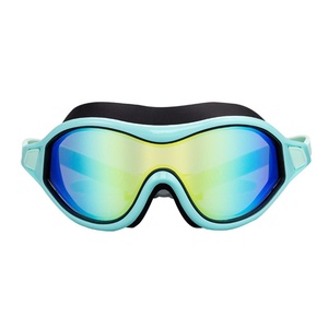 Gafas de Natación Coolbik de Marco Grande para Adultos, Coloridas, con Recubrimiento Electrolítico, Antivaho, de Silicona - Product Image 1