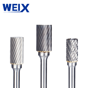 Tungsten Carbide <strong>Burrs</strong> Set 6mm Shank Double Cut Solid Power Tools Rotary Files <strong>Bits</strong> for Die Grinder Metal Wood Cutter Milling - Product Image 5