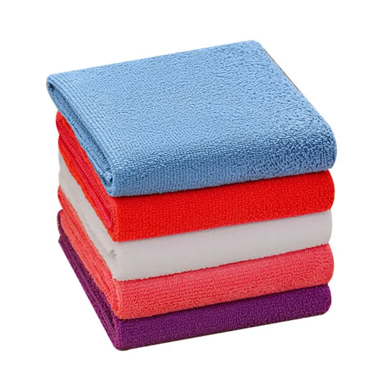 Household Cleaning Quick Dry Car Cleaning Cloth Absorbent Kitchen Towel For Floor Microfiber Duster Cloth