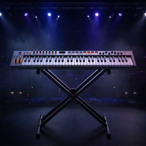 Teclado Controlador MIDI Profesional Midiplus X4 MAX de 49 Teclas Semipesadas con Pantalla OLED <span class=keywords><strong>para</strong></span> Producción Musical en Estudio - Product Image 5