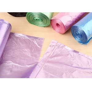 Richer Disposable Biodegradable Side Gusset Trash <b>Bags</b> with Flat <b>Sealing</b> PE/Compostable Material - Product Image 6