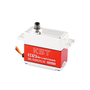 เซอร์โวไร้แปรงถ่าน KST BLS805X DC6.0-8.4V 7.5Kgf.cm 0.039 วินาที  ตัวเรือนอะลูมิเนียมอัลลอยด์  เกียร์โลหะ  รุ่น 550-700  ขายดี - Product Image 2