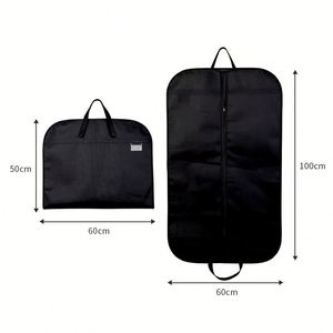 Housse de rangement pour vêtements en non-tissé de haute qualité, tendance, avec fermetures éclair, taille personnalisée, vente en gros, protection anti-poussière - Product Image 1