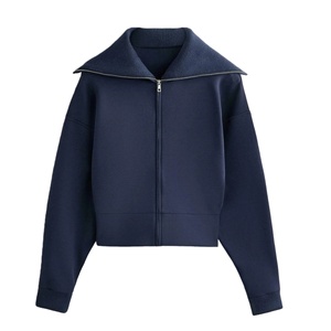 <span class=keywords><strong>Sudaderas</strong></span> con Capucha y Cremallera para <span class=keywords><strong>Mujer</strong></span>, Personalizadas, al por Mayor, con Estampado Puff, <span class=keywords><strong>de</strong></span> Felpa, Antiarrugas - Product Image 6