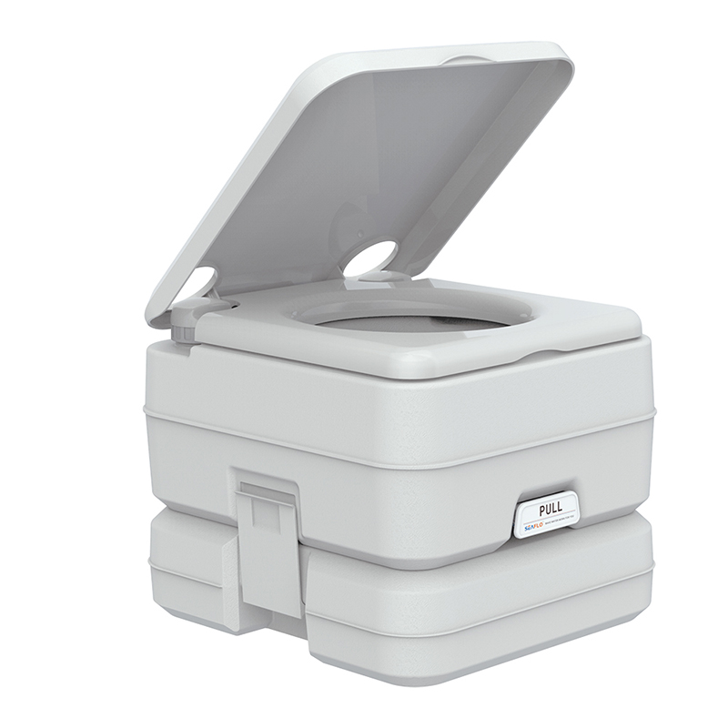 Портативный пластиковый Туалет SEAFLO для кемпинга с раковиной для больницы 10 л