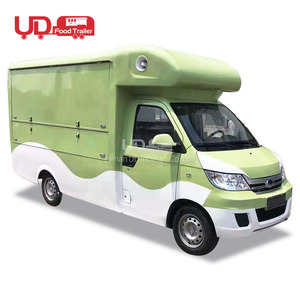 Chariot de supermarché électrique, <span class=keywords><strong>Mobile</strong></span>, pour café, crème glacée, camion Taco, restauration rapide, vente en gros - Product Image 1
