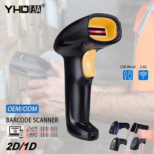 Scanner automatique portable à longue portée, <span class=keywords><strong>code</strong></span> à barres, sans fil <span class=keywords><strong>2D</strong></span> CMOS <span class=keywords><strong>1d</strong></span> QR <span class=keywords><strong>2D</strong></span> - Product Image 1