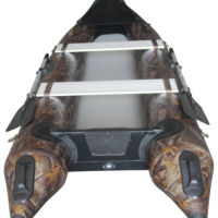 Bateau de pêche gonflable en PVC de 430 cm, yacht sportif, pour la dérive et le surf