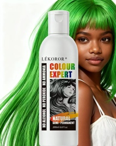 Lekoror Crème colorante liquide pour cheveux semi-permanente Crazy Salon Use - Product Image 3