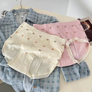 2579 # Factory Custom <span class=keywords><strong>7</strong></span> pezzi Set Plus Size mutandine a vita media senza cuciture comode mutandine ad alta elasticità per le donne - Product Image 1