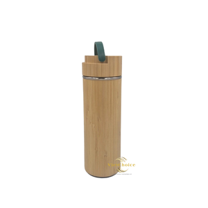 VietChoice Wood & Stainless Steel Eco-Friendly Durable Sport <b>Water</b> <b>Bottle</b> Best Value - Product Image 2