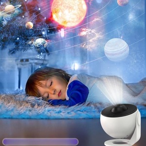 Nuevo producto 12 en 1 USB Lámpara LED de sincronización planetaria 360 ° Gala XY <span class=keywords><strong>Proyector</strong></span> de luz nocturna para dormitorio - Product Image 5