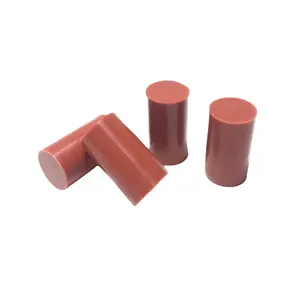 Food Grade Solid Silicone Rubber Products for Machine Equipment Plug in Custom Size Seal Tube Factory
