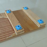 Almohadillas Antivibración para Pisos Deportivos, Tapete de Goma Absorbente de Impactos para Pisos de Estadios de Baloncesto, Aislamiento de Goma para Pisos Flotantes