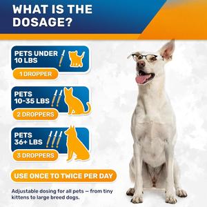 Gotas Probióticas para Perros, Enzimas Digestivas, Apoyo a la Salud Digestiva, Suplementos para el Sistema Inmunológico, Gotas Probióticas para Mascotas Sensibles - Product Image 3