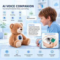 Carte mère contrôlée par IA avec WiFi, BLE, commandes vocales, sortie de lumière RVB, micrologiciel personnalisé et services d'intégration d'appareils intelligents