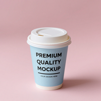 Vasos de Papel Kraft Blancos de Doble Pared para Bebidas Calientes, Personalizados con Logotipo, 8oz 12oz 16oz, para Llevar