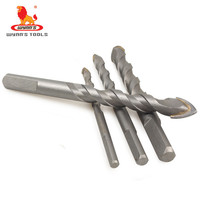 Foret à carrelage en verre à tige triangulaire, foret pour marteau perforateur électrique pour le perçage du béton, du marbre et du granit