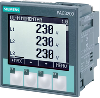 Instrumento de Medición Siemens 7KM PAC3200 LED 7KM2112-0BA00-2AA0 7KM3220-0BA01-1DA0 7KM2112-0BA00-3AA0