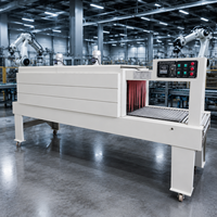 Machine d'emballage automatique multi-paquets pour bouteilles, machine d'emballage automatique en PE, scelleuse en L et tunnel de rétraction pour bouteilles