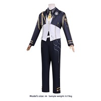 Cosplay Wuthering Waves : Personnage masculin Rover, nouvelle tenue 'Spark of Eternity', uniforme scolaire, personnage d'anime