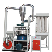 Machine de broyage de plastique, broyeur de plastique, pulvérisateur de poudre de plastique pour déchets plastiques PP PE PVC et bois en copeaux et granulés