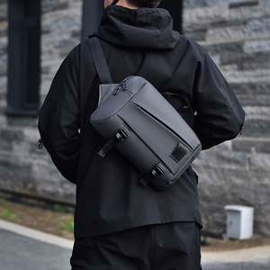 Riñonera Unisex Personalizada de Nailon Impermeable para Deportes al Aire Libre y Correr, con Cierre de Cremallera y Diseño de Patrón - Product Image 5