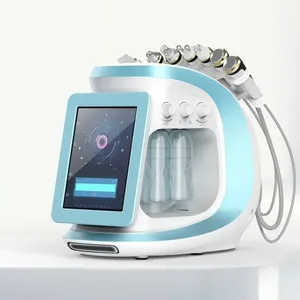 Máquina de Microdermoabrasión Facial 8 en 1 Bio <span class=keywords><strong>Aqua</strong></span> <span class=keywords><strong>Plus</strong></span> Hydra con Chorro de Oxígeno de Burbujas Pequeñas, Rejuvenecimiento de la Piel con Enchufes para EE. UU./Italia - Product Image 2