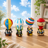 Set de Construcción de Globo Aerostático EPT, Bloques de Construcción DIY, Mini Modelo de Ladrillos, Juguete de Construcción, Decoración de Escritorio, Regalo Creativo para Niños de 6+ Años