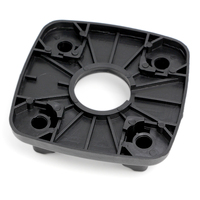 Schwarzes Kissen polster Zentr ier kissen Gummi-Vibrations pads Geräusch reduzierende Isolation matte