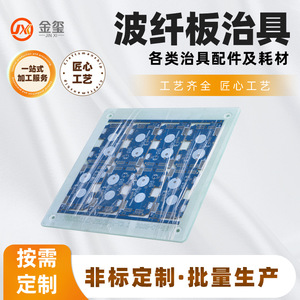 Gabarit en carton ondulé Golden Seal pour four de refusion DIP, service de découpe personnalisable, résistant aux hautes températures et à l'usure - Product Image 4
