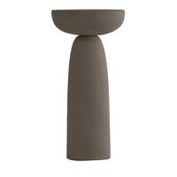Vente chaude Table à thé Table d'appoint de salon minimaliste Table basse ronde en forme de champignon