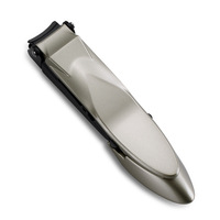 Coupe-ongles anti-éclaboussures avec coupe-doigts, coupe-ongles en acier inoxydable, kit de manucure, coupe-ongles de grande taille