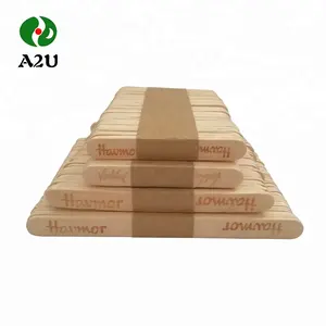 Wholesale High Quality Eco-friendly Disposable Wooden Ice-cream Popsicle Sticks