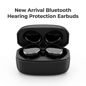 Audífonos Intrauditivos Electrónicos Bluetooth con Protección Auditiva, Mini Auriculares con Reducción de Ruido <span class=keywords><strong>para</strong></span> Tiro, Tapones <span class=keywords><strong>para</strong></span> Oídos Tácticos <span class=keywords><strong>para</strong></span> Exteriores, Venta al Por Mayor de Fábrica - Product Image 1