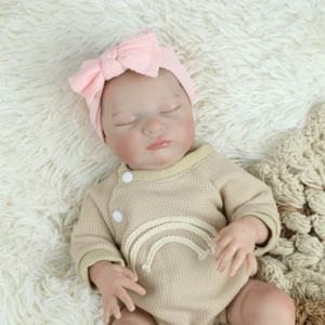 Lifereborn Muñecas <span class=keywords><strong>Reborn</strong></span> de Vinilo de 19'' (48cm) Económicas, para Dormir, con Accesorios, Bebés <span class=keywords><strong>Reborn</strong></span> Realistas - Product Image 4
